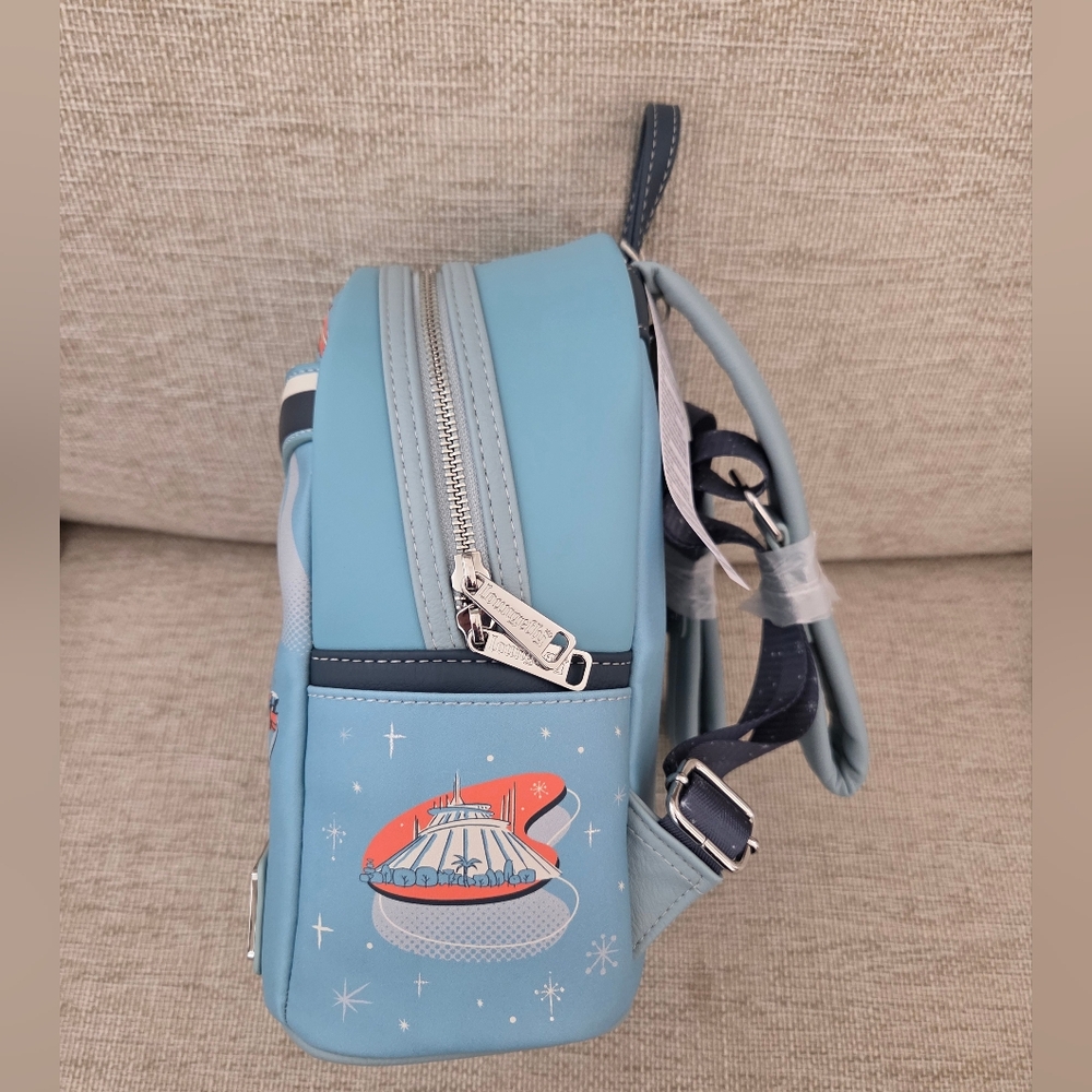 Disney Parks Loungefly Mini Backpack - Retro Tomorrowland - Picture 7 of 13